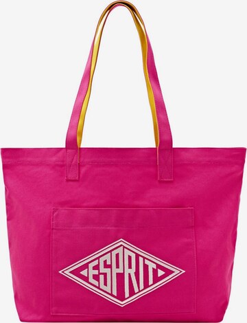 ESPRIT Shopper in Pink: front