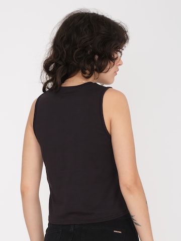 Volcom Top 'NUSUN' in Schwarz