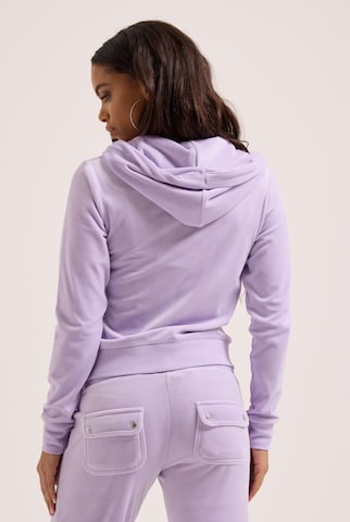 Juicy Couture Petite Кофта на молнии 'ROBERTSON' в Лиловый