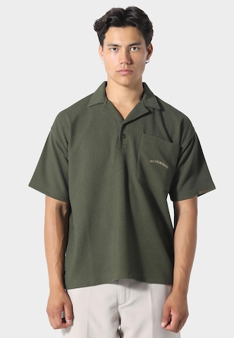 Pas De Monaco Poloshirt in Grün: Vorderseite