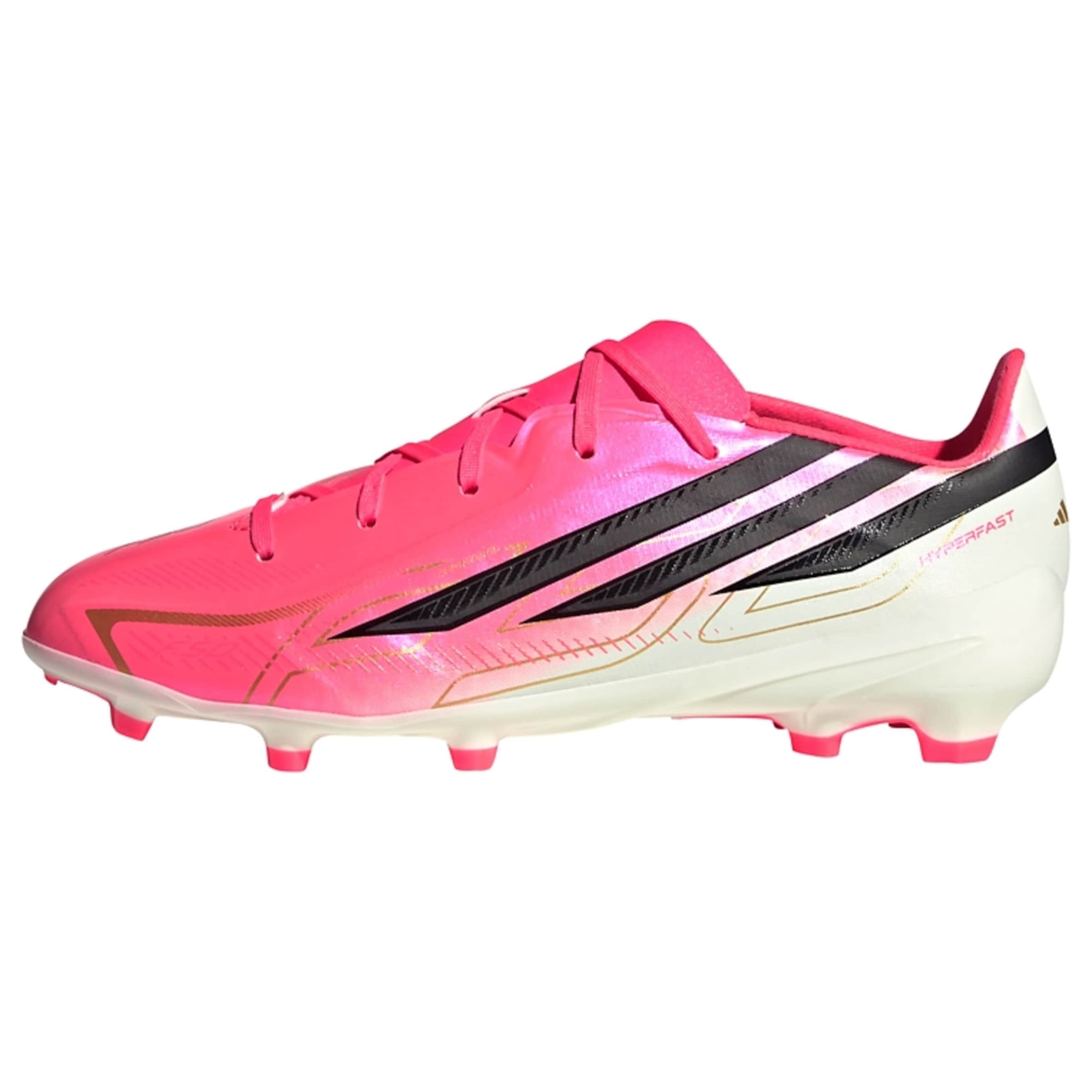 ADIDAS PERFORMANCE Спортни обувки 'F50 Hyperfast League' в розово: отпред