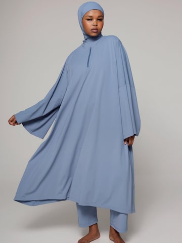 SIYA Swimwear Badeanzugkleid 'Cover-up'‌‌‌‌‌‌‌‌‌‌ in Blau: Vorderseite