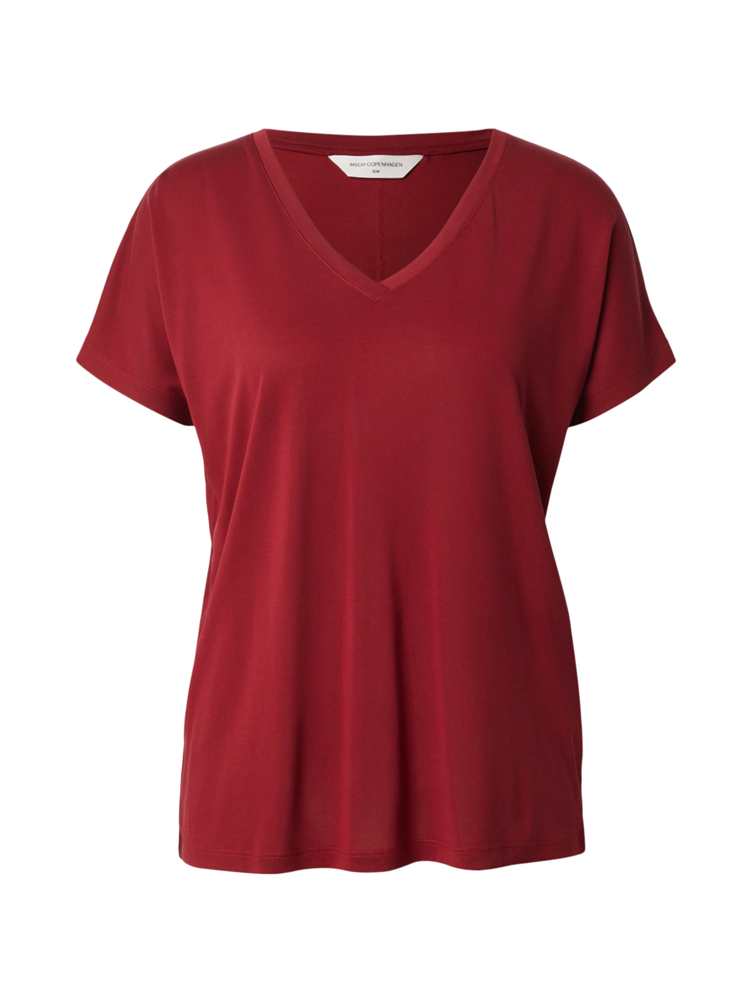 MSCH COPENHAGEN Shirt 'Fenya' in Red: front