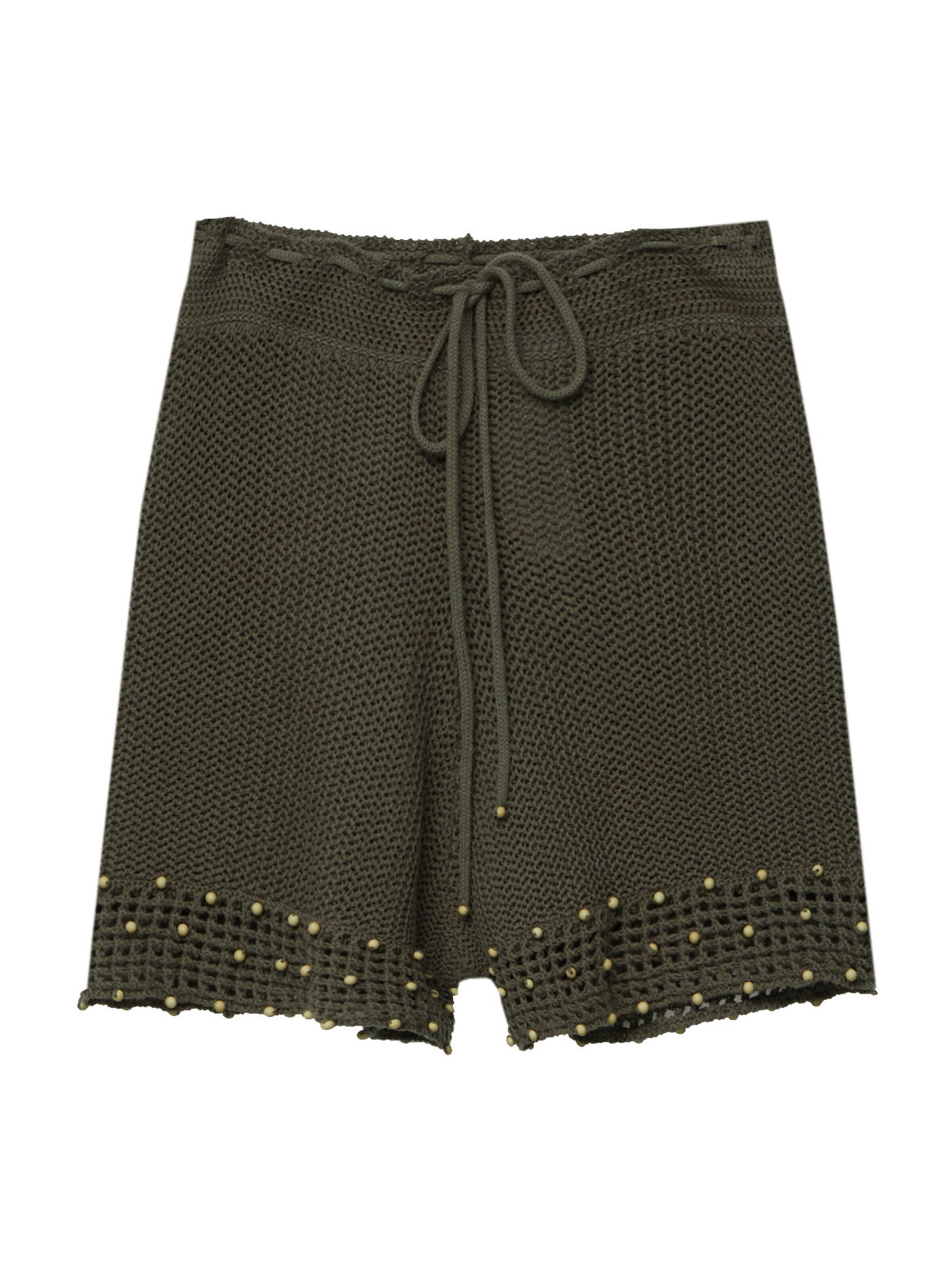 Pull&Bear Regular Housut värissä vihreä: etupuoli