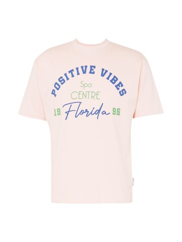 T-Shirt NU-IN en rose : devant