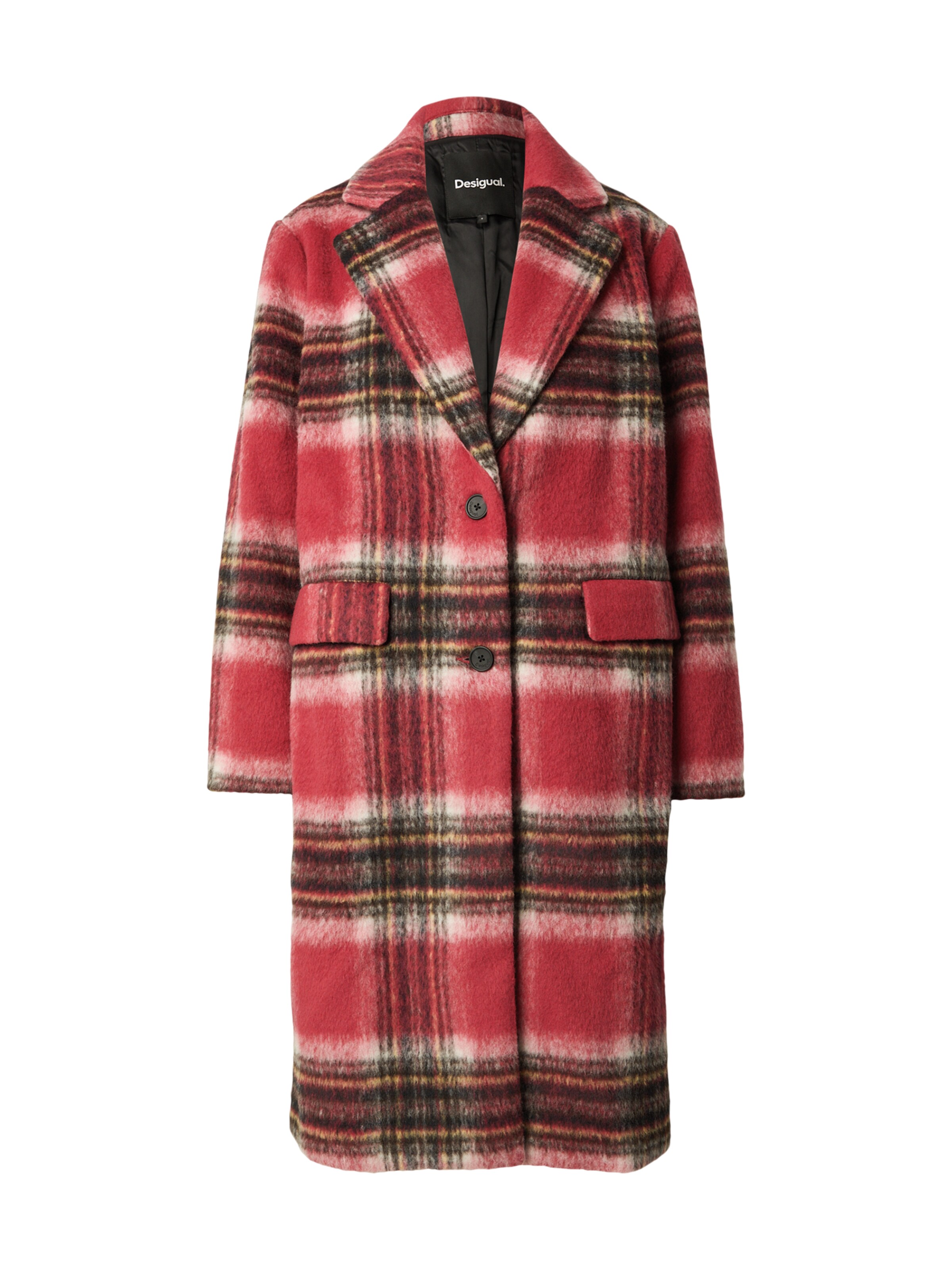 Desigual Płaszcz przejściowy w kolorze różowy: przód