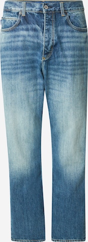 HUGO - Loosefit Calças de ganga 'Nate' em azul: frente