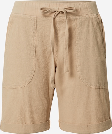 Kaffe Loosefit Hose 'Naya' in Beige: predná strana