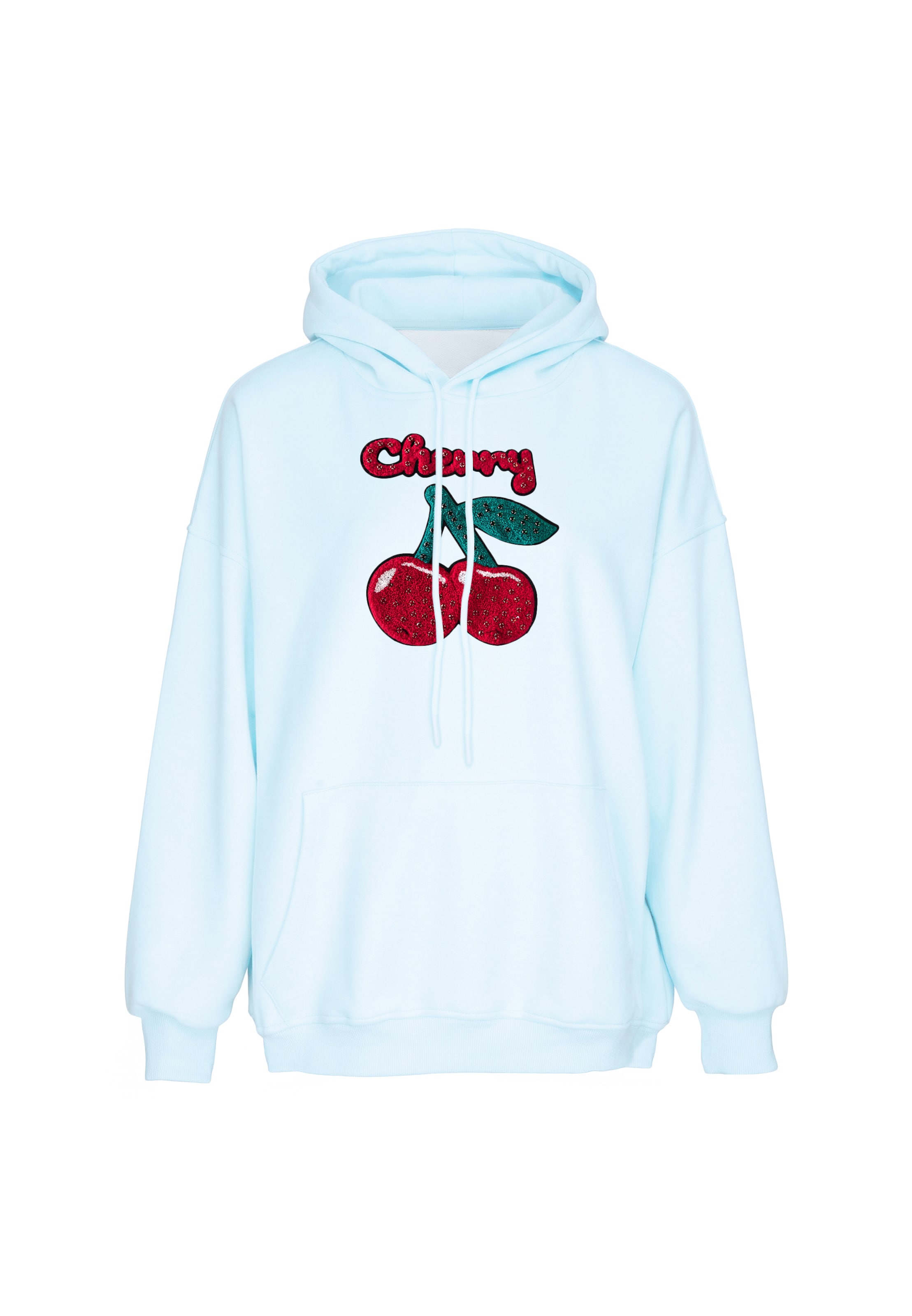 Sweat-shirt MYMO en bleu : devant