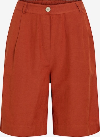 VILA Broek 'VIPrisilla' in Oranje: voorkant