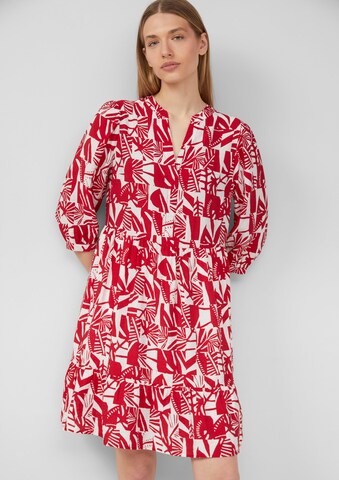 Robe s.Oliver en rouge : devant