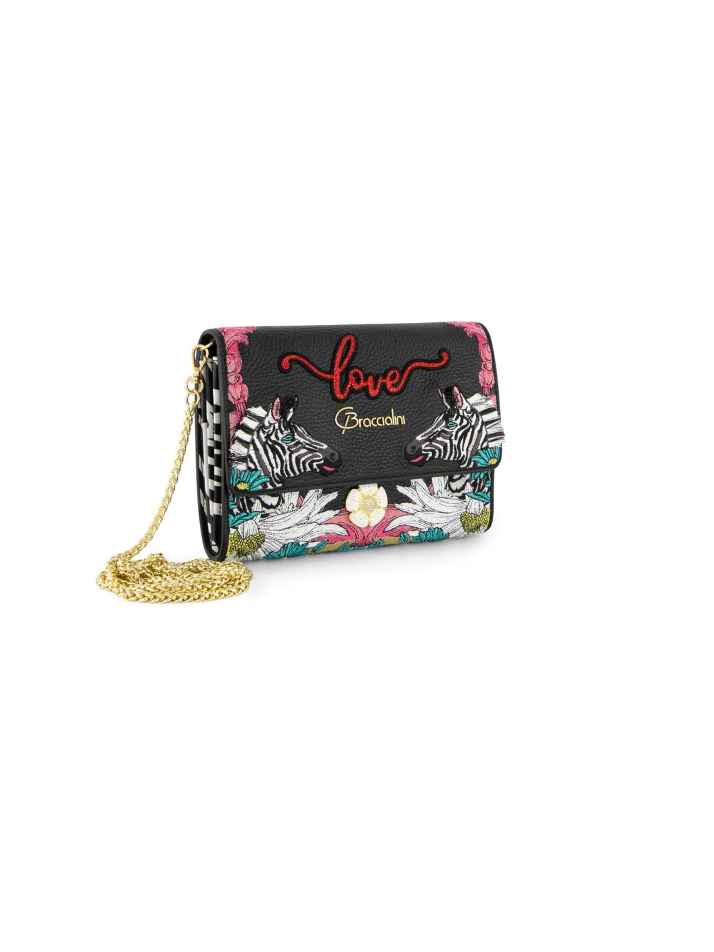 Braccialini - Bolso de noche 'Lady Zebra' en Mezcla de colores