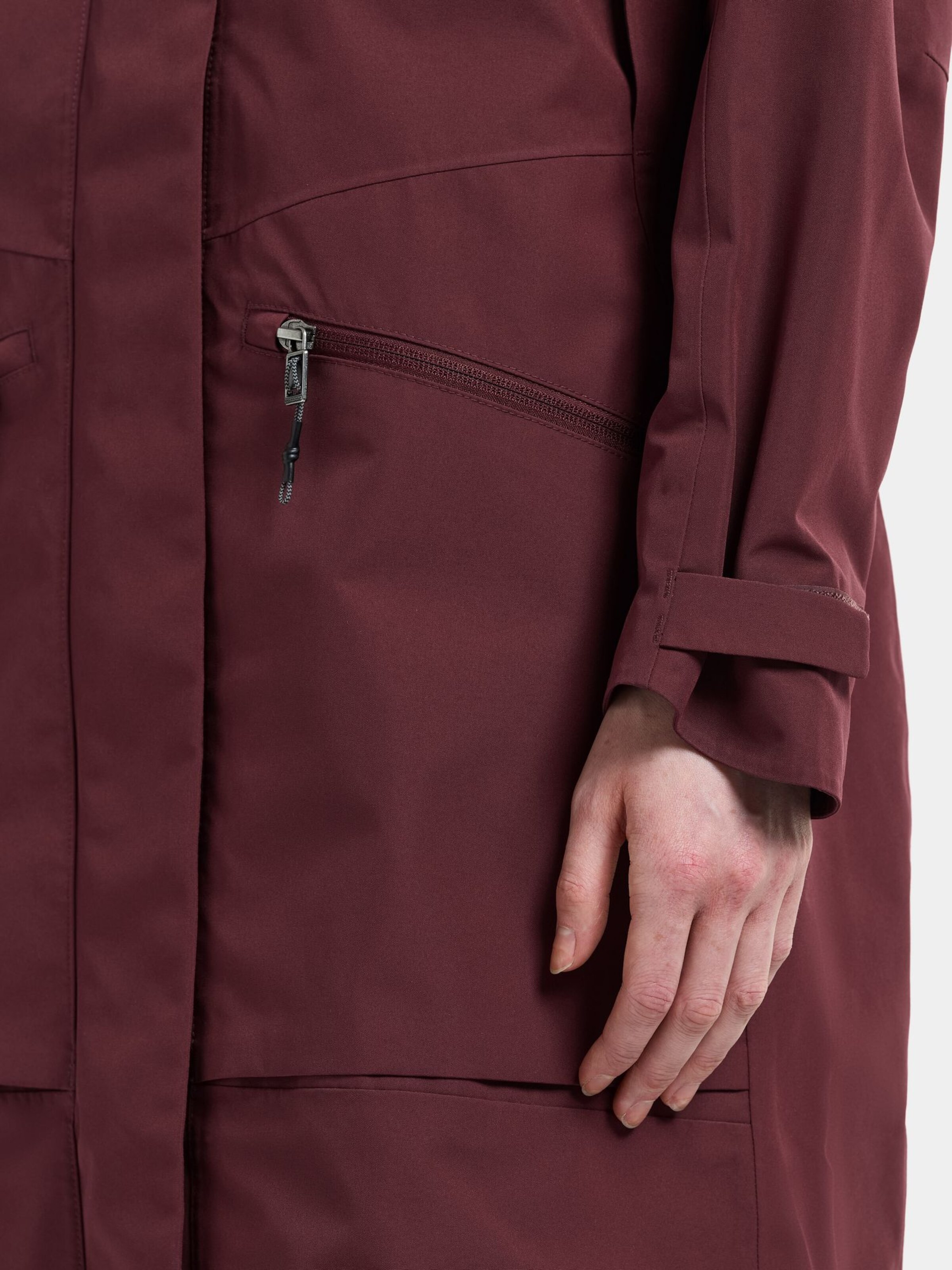 Didriksons Outdoormantel 'Ilma' in Rood