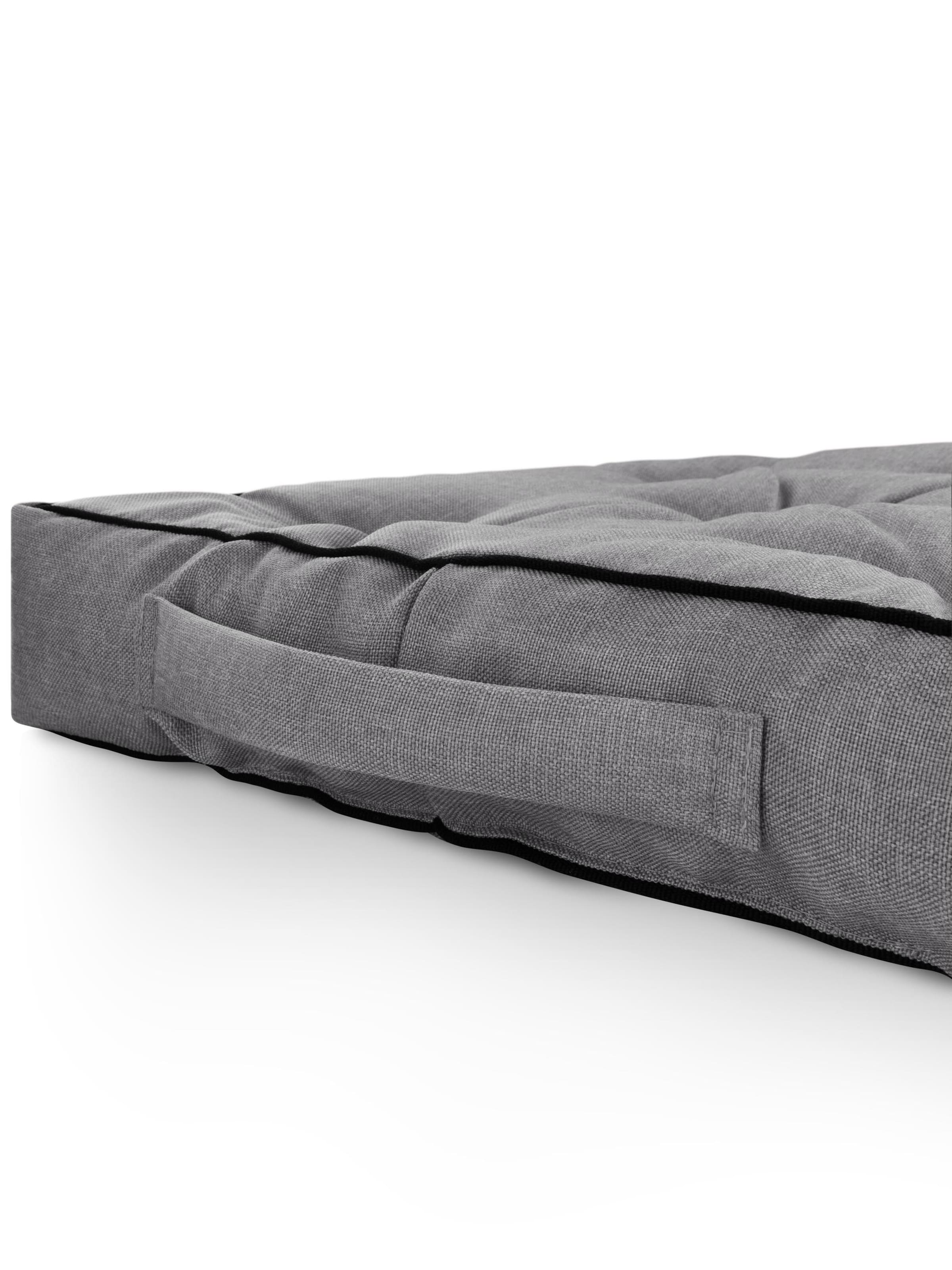 Aspero Stuhlkissen 'Padua' in Grau