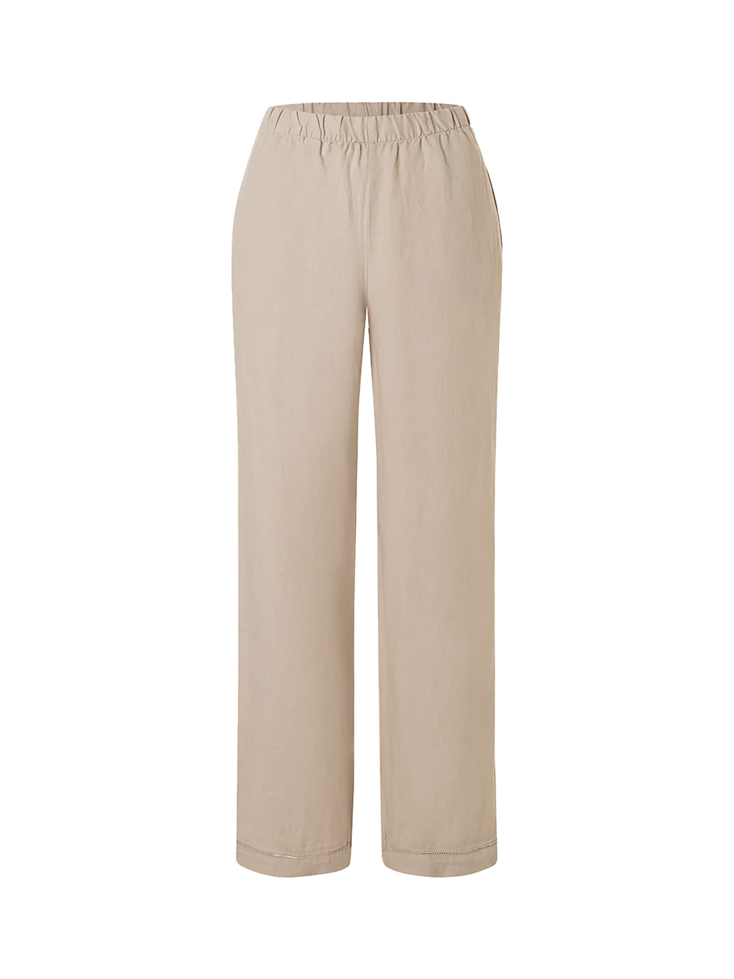 Loosefit Pantaloni di MAERZ Muenchen in beige: frontale