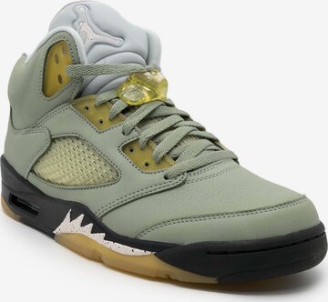 NIKE Sneakers hoog 'Jordan 5 Retro' in Groen