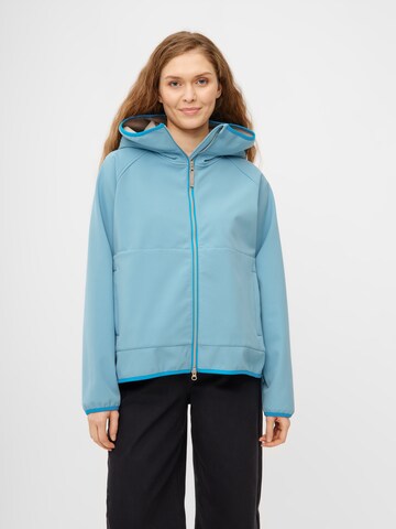 Derbe Jacke 'Peutby' in Blau: Vorderseite