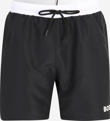 BOSS Badeshorts 'Starfish' i sort: forside