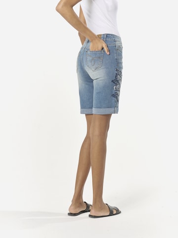 KOROSHI Regular Jeans i blå