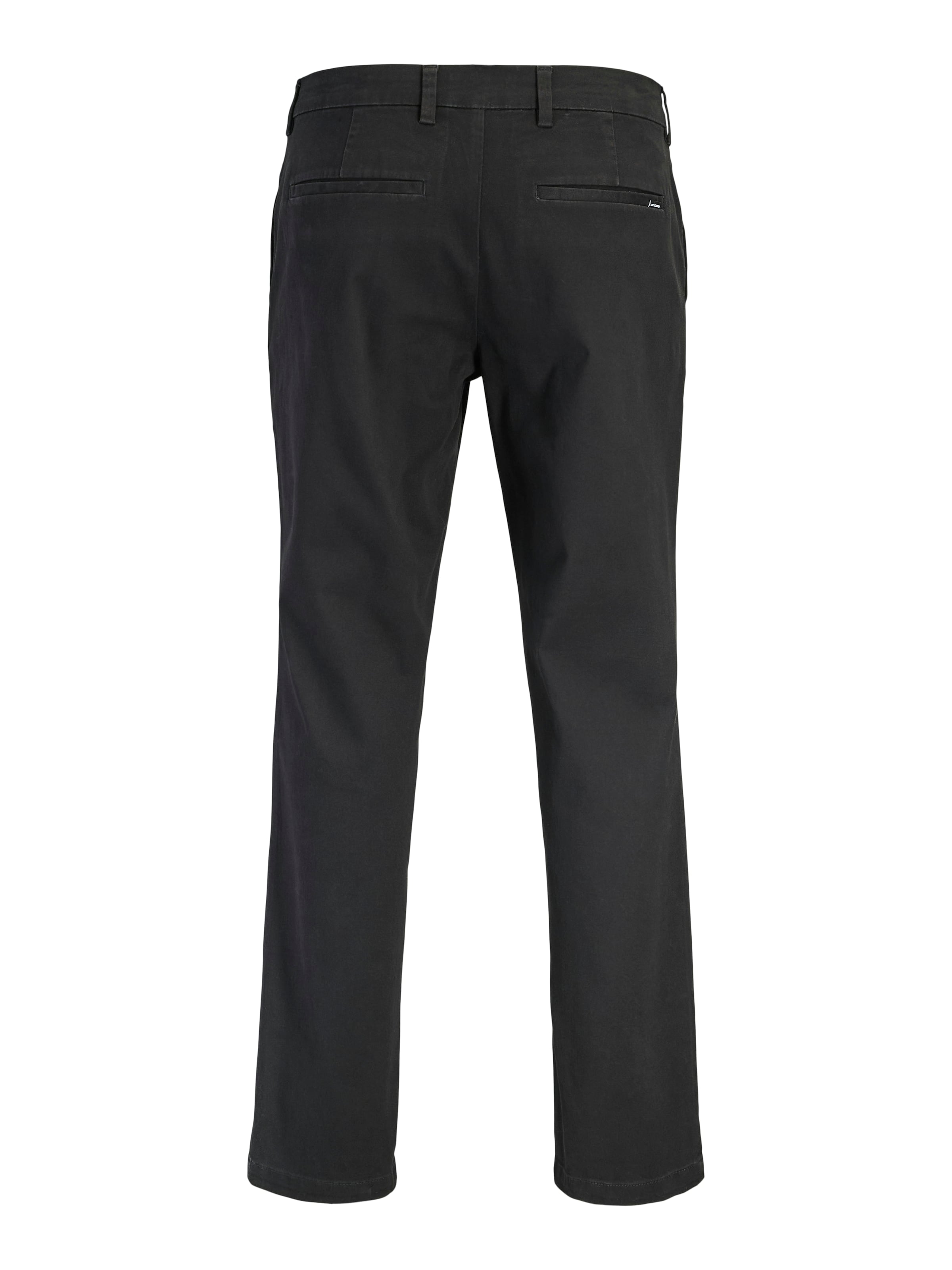 JACK & JONES Regular Chinohose in Schwarz