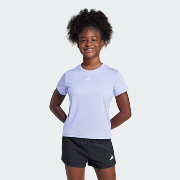 ADIDAS PERFORMANCE Functioneel shirt 'Essentials' in Lila: voorkant