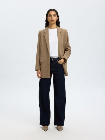 Wide leg Jeans 'SLFBEA-KORI' di SELECTED in blu
