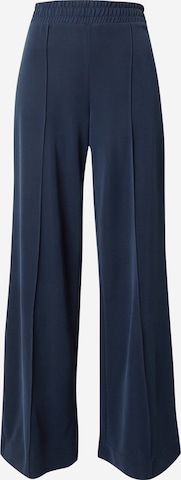 ESPRIT - Perna larga Calças em azul: frente