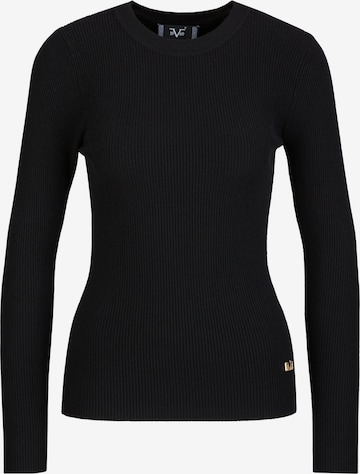 19V69 ITALIA Trui 'Antonia' in Zwart: voorkant