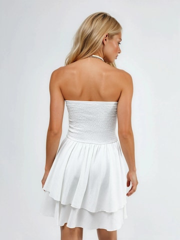 Abito da cocktail di Hiccup in bianco