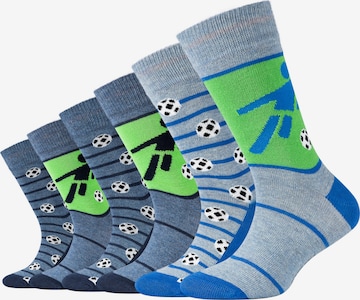 camano Socks 'ORIGINALS' in Blue: front