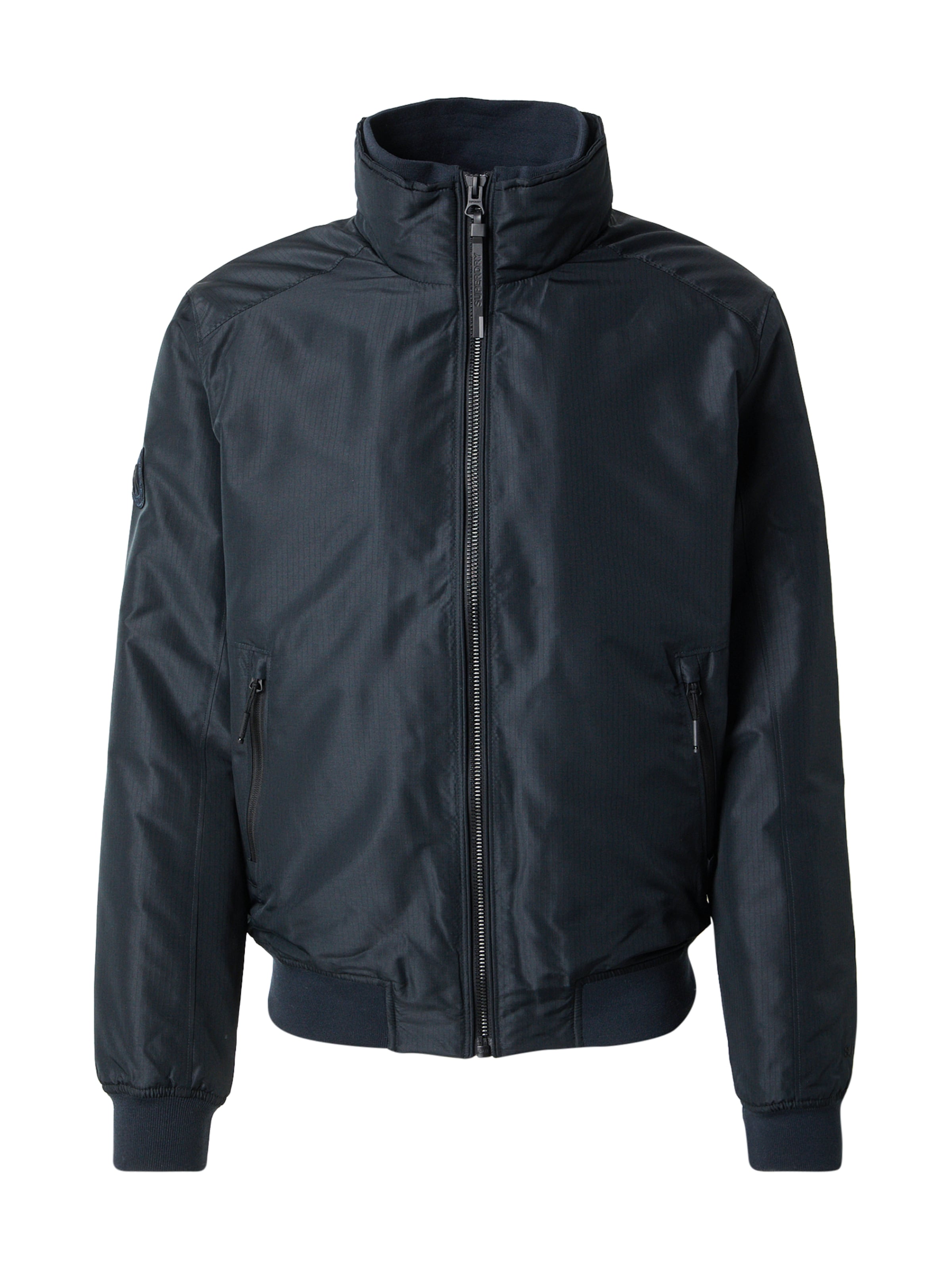 Superdry Преходно яке в сиво: отпред