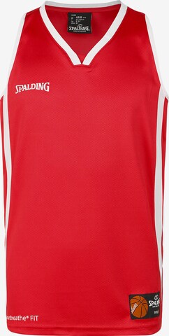 SPALDING Performance Shirt in Red: front