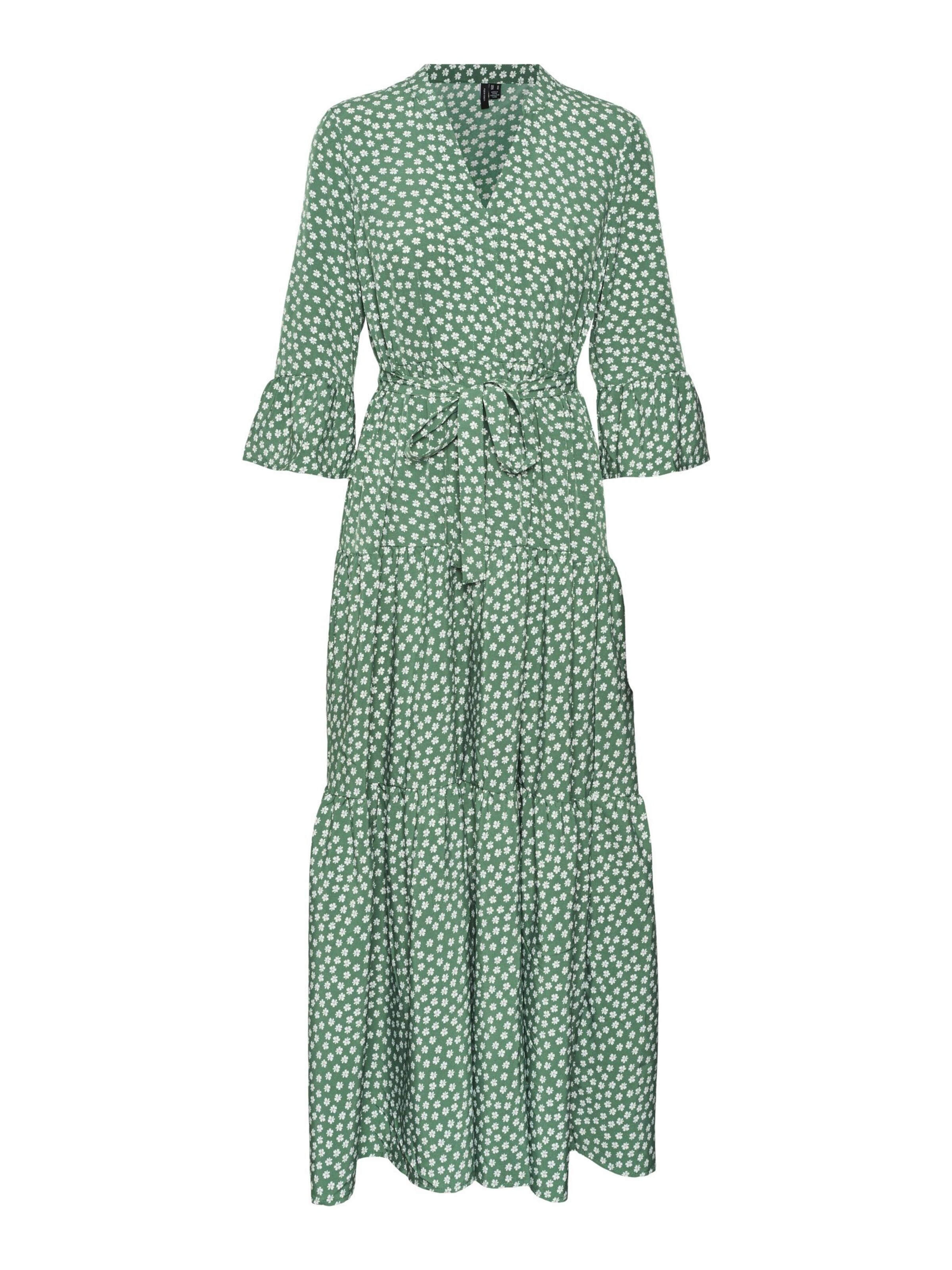 VERO MODA Kjole 'Zera' i grøn: forside