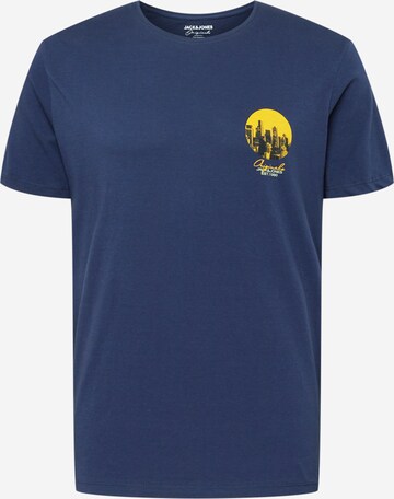 JACK & JONES T-Shirt 'FULL MOON' in Blau: predná strana