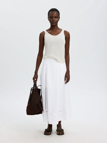 Gonna di SELECTED in bianco