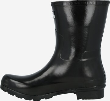 Karl Lagerfeld - Botas de borracha em preto