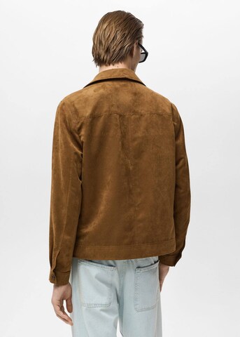MANGO MAN Between-Season Jacket in Brown