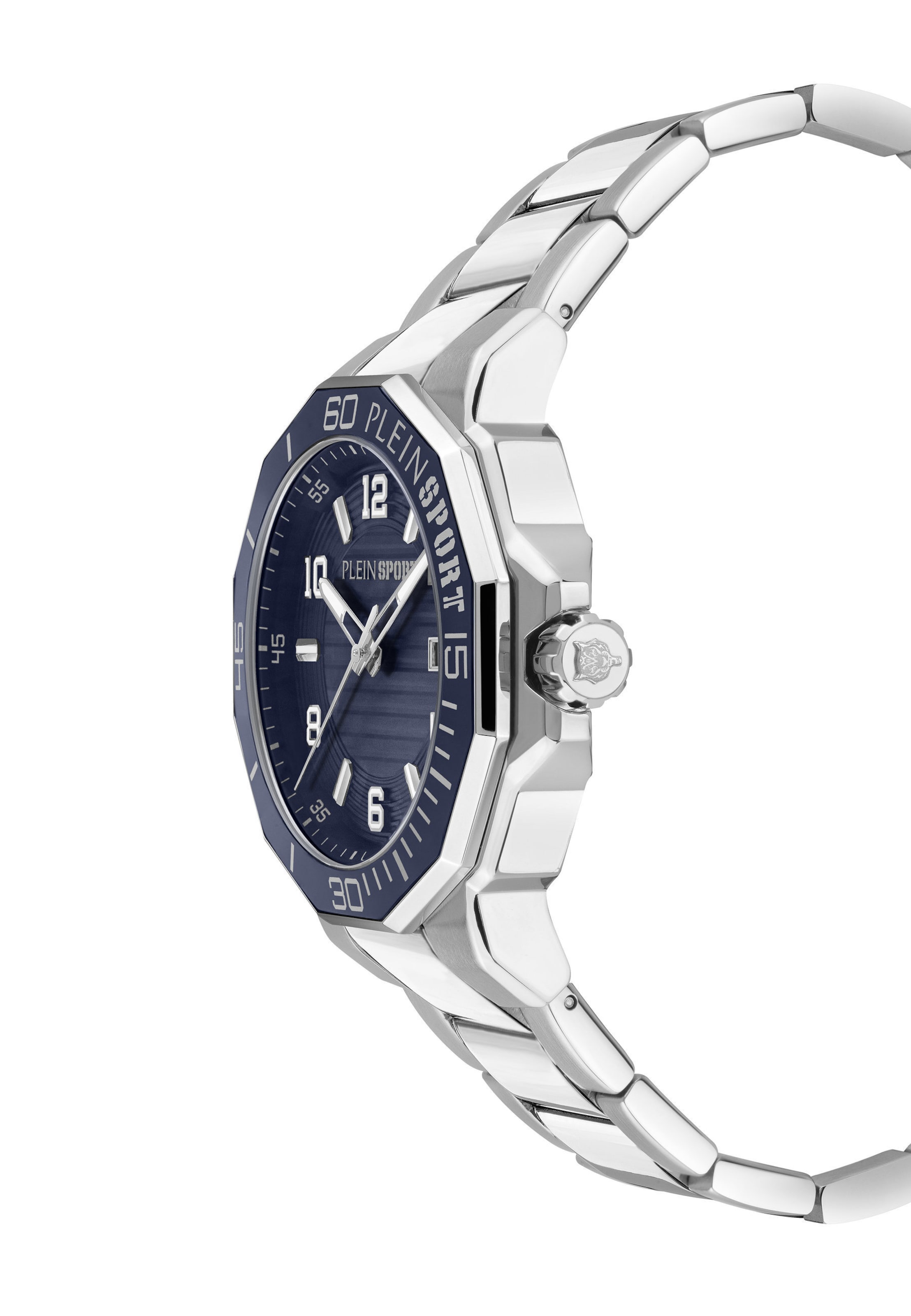 Montre à affichage analogique 'Titan 3H' Plein Sport en argent