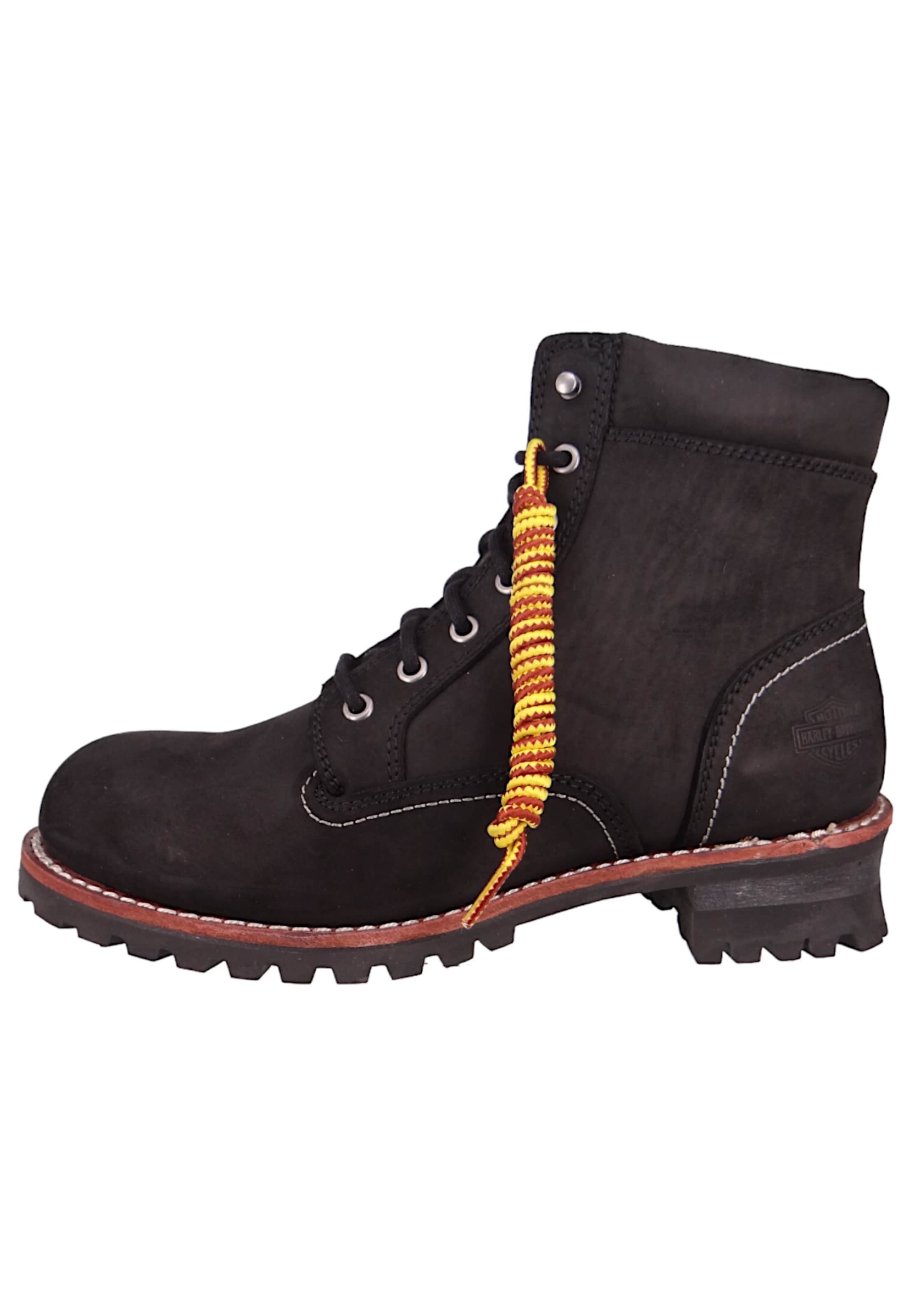 Bottes à lacets Harley Davidson en noir