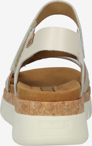 PIKOLINOS Strap Sandals in Beige