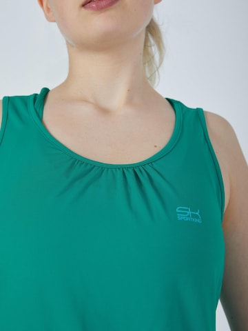 SPORTKIND Sporttop 'Loose Fit Tanktop' in Groen
