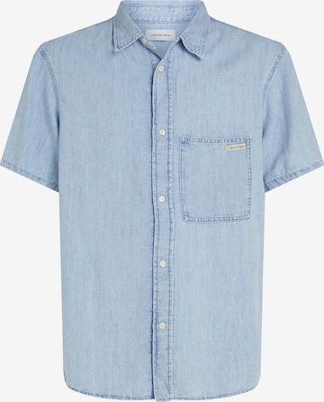 Calvin Klein Jeans Regular Fit Paita värissä sininen: etupuoli