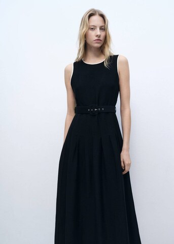 MANGO Kleid 'Camelia' in Schwarz: Vorderseite