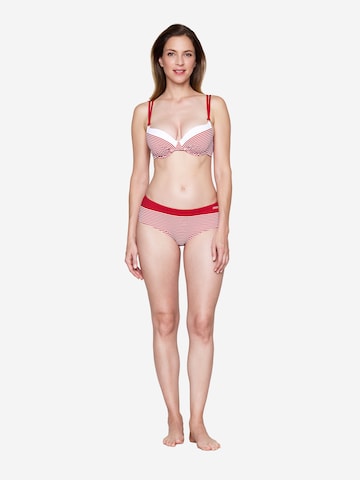 JOOP! Badehose ' Conills Beach ' in Rot