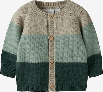 Cardigan 'NBMNOLLER' NAME IT en vert : devant