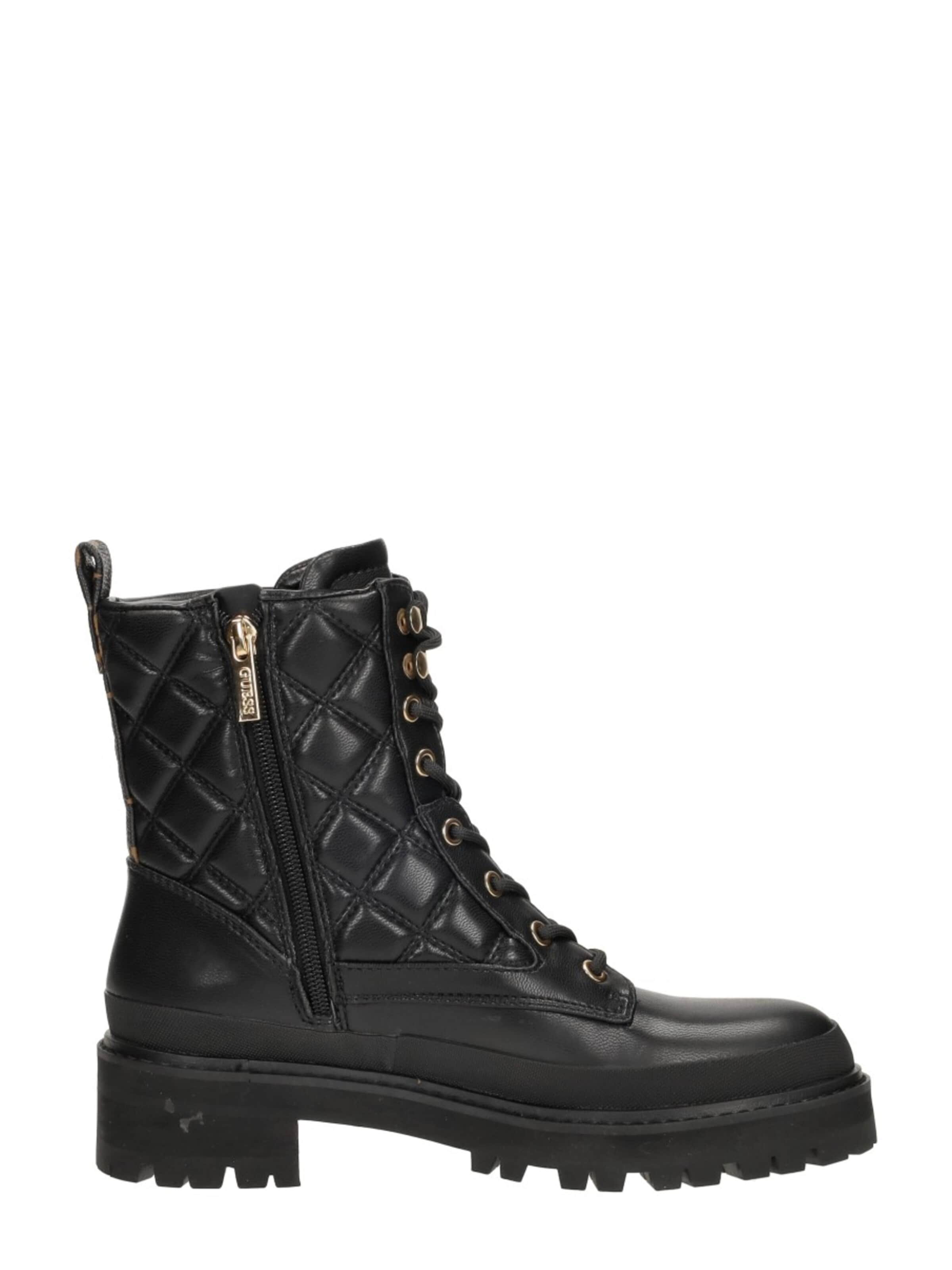 GUESS Veterlaarsjes 'Badae2' in Zwart