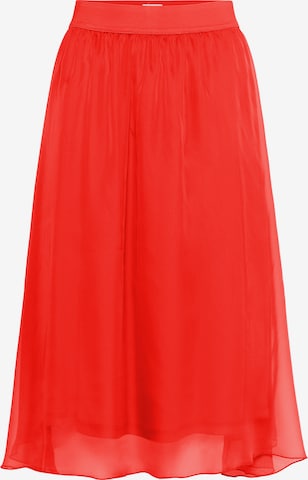 Jupe 'CoralSZ' SAINT TROPEZ en rouge : devant