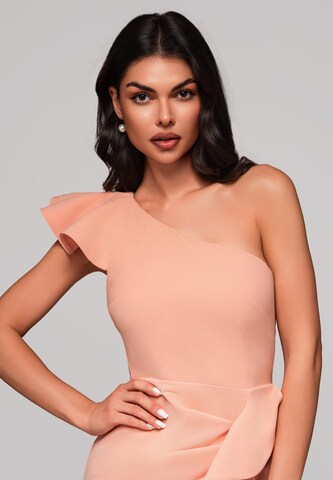 Ombre Evening dress in Orange