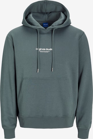 JACK & JONES Sweatshirt 'JWHVESTERBRO' in Grey: front