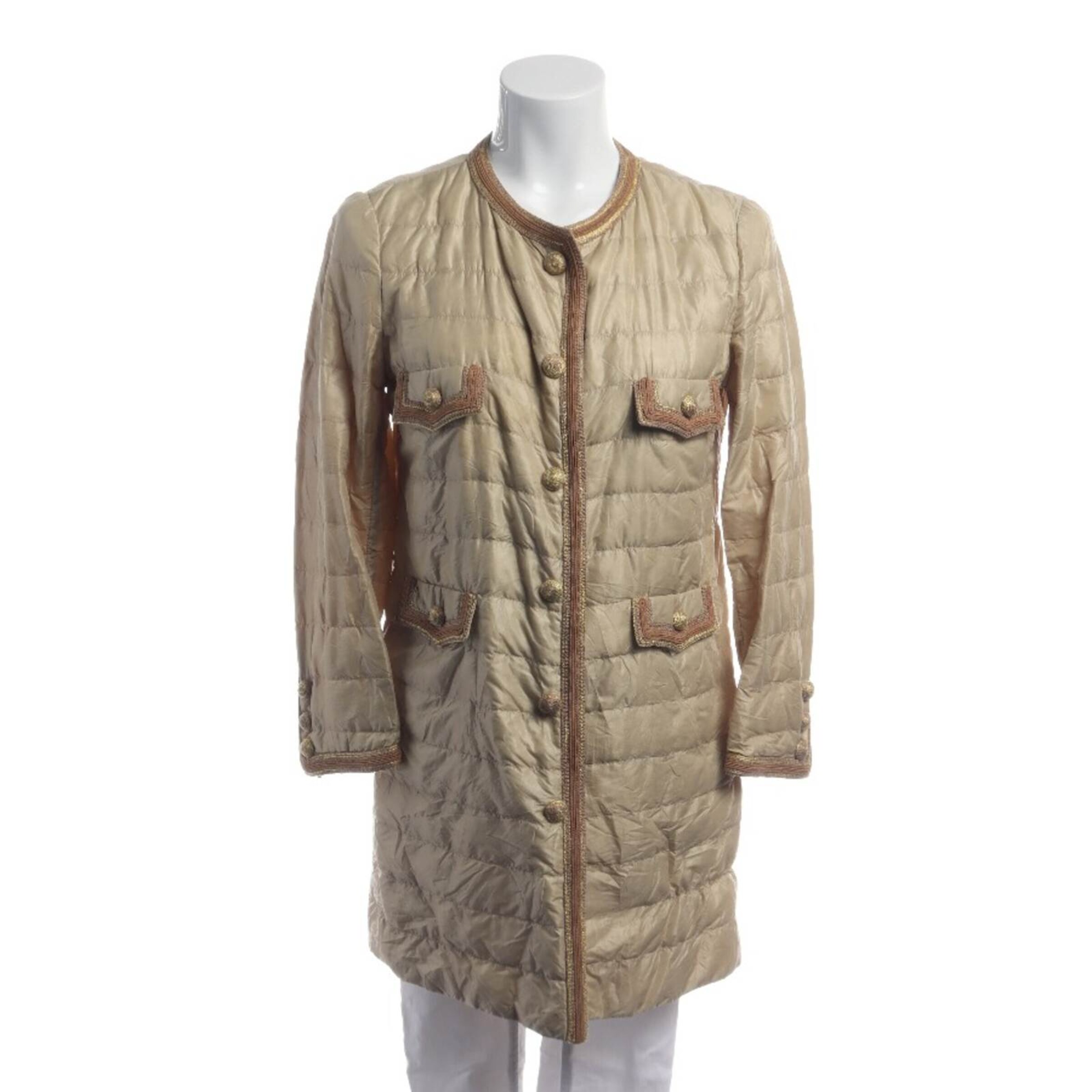 Ermanno Scervino Jacket & Coat in S in White: front